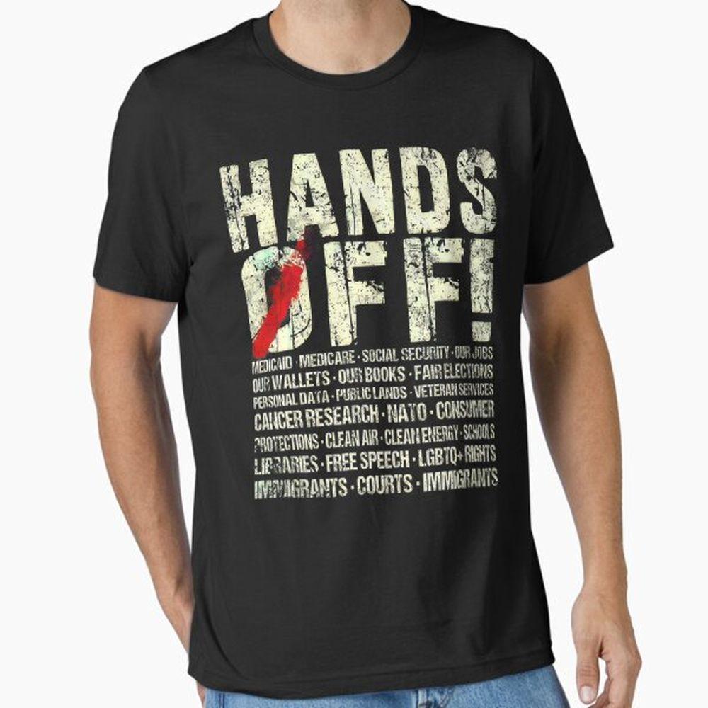 Hands Off Protest 6wa Awesome Shirt
